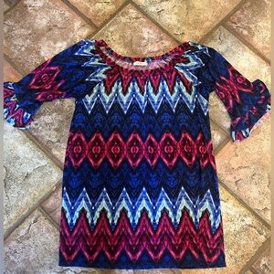 Women’s Zig Zag Stripe Top
